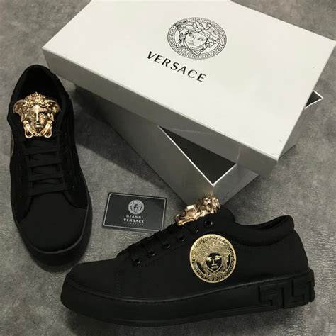 tenis versace hombre precio|versace barocco shoes.